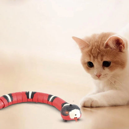 Smart Sensing Snake Cat Toy